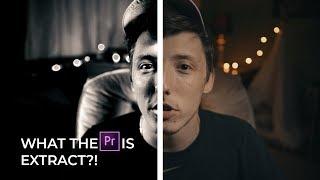 PREMIERE PRO for BEGINNERS: What is Extract?