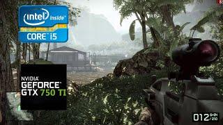 BATTLEFIELD BAD COMPANY 2 TEST ON (GTX 750 TI/8GB RAM/INTEL CORE I 5 3RD GEN/GTX 750 TI)