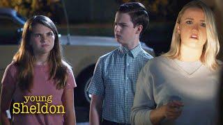 Missy and Sheldon Meet Mandy | Young Sheldon