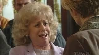 EastEnders - Peggy Mitchell Throws Kathy Beale Out Of The Vic (23rd December 1999)