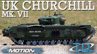 Tongde UK Churchill Mk. VII 1/16 Scale RC Tank Overview | Motion RC