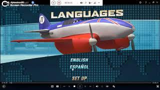 Aviones DVD Menu 2013 en inglés y español