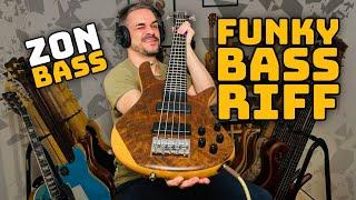 Funky Bass Riff in Bm - Minor Pentatonic Magic on Zon Bass