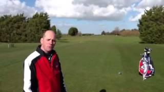 Manston Golf Centre - Aaron Galbraith PGA, how to play the 9th (5)