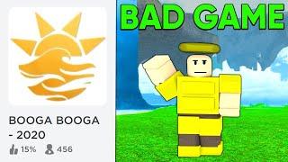 Why Booga Booga is A Trash Game.. (Roblox)