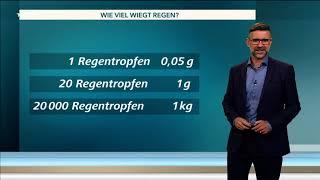 Wie viel wiegt Regen ???