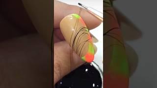 Easy and beautiful nail art design #nailart #easynailart #simplenails #nailart #shortvideo