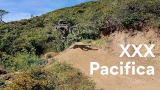 LEARNING DIRT JUMPS ON A FULL SUSPENSION MTB - XXX TRAIL - PACIFICA, CA JUNE 22