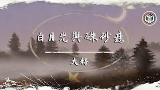 大籽 - 白月光與硃砂痣【動態歌詞】「白月光在照耀 你才想起她的好」