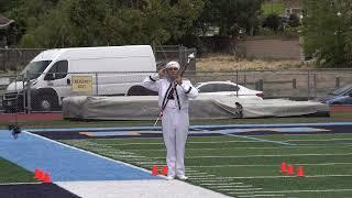 Mace Drum Major Kyle Hagerman - Parade Majors - 2024 California Drum Major Championships