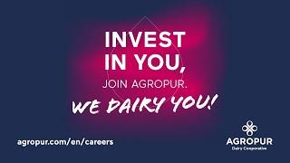 Invest in you, join Agropur!