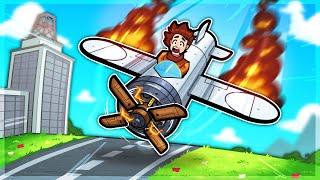 They let me fly a plane.. bad idea
