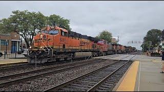 BNSF H-BRCGAL with a decent lashup in La Grange IL 09/28/2024