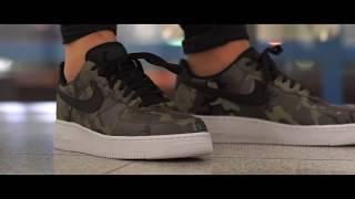 NIKE Air Force 1 Low Camo-Pack On Feet Video