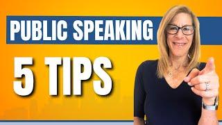 5 Advanced Public Speaking Tips