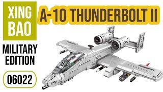 General Jim's / Xingbao 06022 Fairchild Republic A-10 "Warthog" Thunderbolt II Aircraft  Speed Build