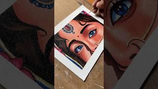 Most beautiful eyes  #krishna #radhakrishna #viralvideo #drawing #painting