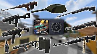 Minecraft TaCZ Rebel Gun Pack Showcase (All Weapons)