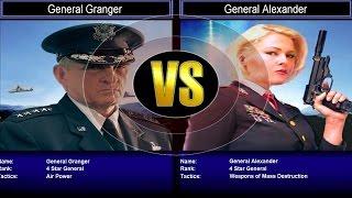 Challenge Mode Hard: General Granger VS General Alexander