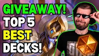 Hit EASY Legend Before The New Expansion! Top 5 Hearthstone Meta Report