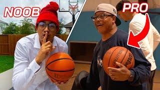 I Hired A NBA Coach & Pretended To Be A Beginner...