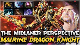 Malr1ne Dragon Knight The Midlaner Team Falcon VS Team Liquid ESL One Birmingham 2024 Dota 2 7.35D