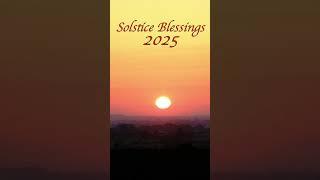Sunrise Blessings 2025 #solstice #gong