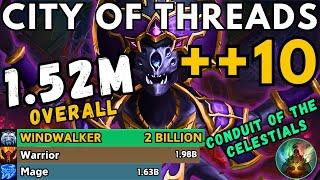 Windwalker Monk ++10 City of Threads | The War Within Season 1 M+