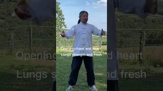 Chest and heart opening qigong