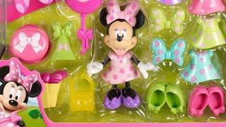 Kids Play - Minnie Mouse Birthday Bow-Tique Deluxe Playset  Fairy Disney Junior Toy Bow-Toons