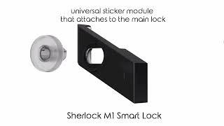 Sherlock M1 Smart Lock Under the MiJia Crowdfunding by xiaomi