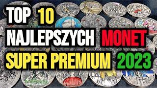 Top 10 najlepszych monet Super Premium 2023 roku. #srebro #monety #Premium