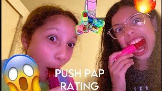 Rating push pop challenge ! @Maya’s world