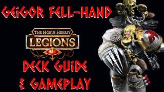 NEW GEIGOR IS NUTS - The Horus Heresy: Legions - Top 10 Deck Guide & Gameplay