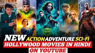 Top 10 New Action/Adventure Hollywood Movies In Hindi On YouTube | 2024 Hollywood Movies in Hindi