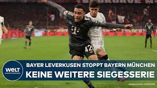 BUNDESLIGA: Bayern enttäuscht – Leverkusen bremst den Rekordmeister in München aus