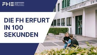 Die Fachhochschule Erfurt in 100 Sekunden