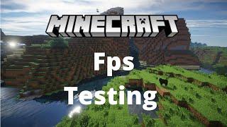 Minecraft Fps Testing | i5 6500 | 8gb ram | No Graphics Card