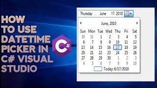 DateTimePicker C# | C# DateTimePicker Control | Date Time Picker in c#