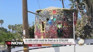 La Jolla artist could be fined up to $250,000 for sculpture