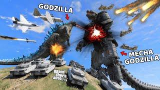 GODZILLA DAN MECHA GODZILLA DI GTA 5 - GTA 5 MOD