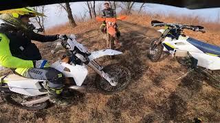 СОЛНЕЧНАЯ ЭНДУРО ТРЕНИРОВКА НА Husqvarna (г.Артем)