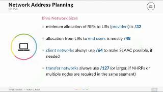 IPv6 Network Address Planning