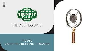 Ear Trumpet Labs Louise Microphone Sound Comparison - Raw Versus Processed Fiddle Recording