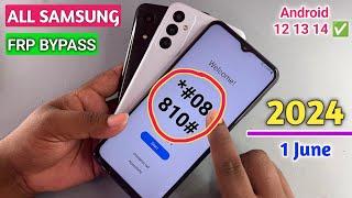 Finally New Security 2024 || Samsung FRP Bypass Android 12/13/14 Without Pc || No *#0*# - ADB Fail