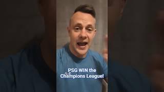 PSG WIN the Champions League! #psg #championsleague #football