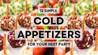 12 Simple Make-ahead COLD APPETIZERS For Your Next Party! #christmas2024 #sharpaspirant #holidays
