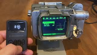 Pip boy 3000 Mk V plays fallout 3 galaxy radio via fm transmitter