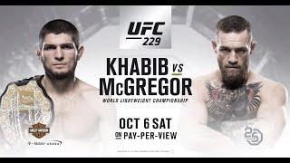 UFC 229 Conor McGregor & Khabib Full Walk Out