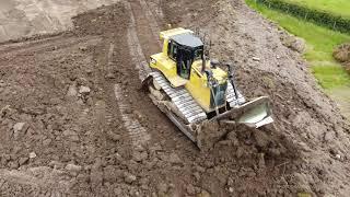 Irish Diggerman in the CAT D6T